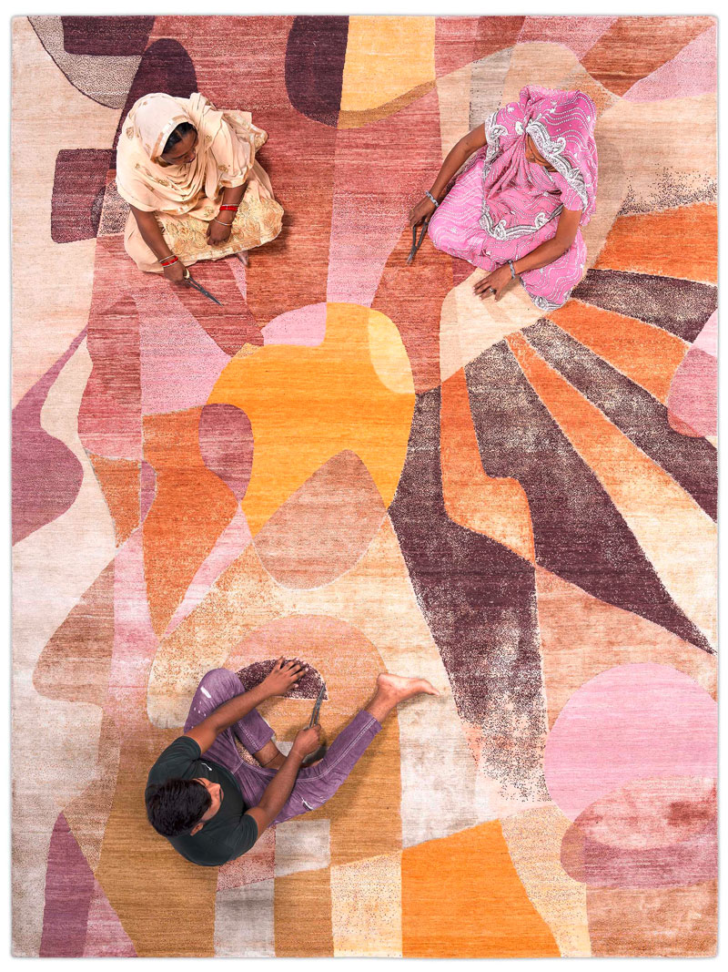 Tapete Red Sunset Luxury