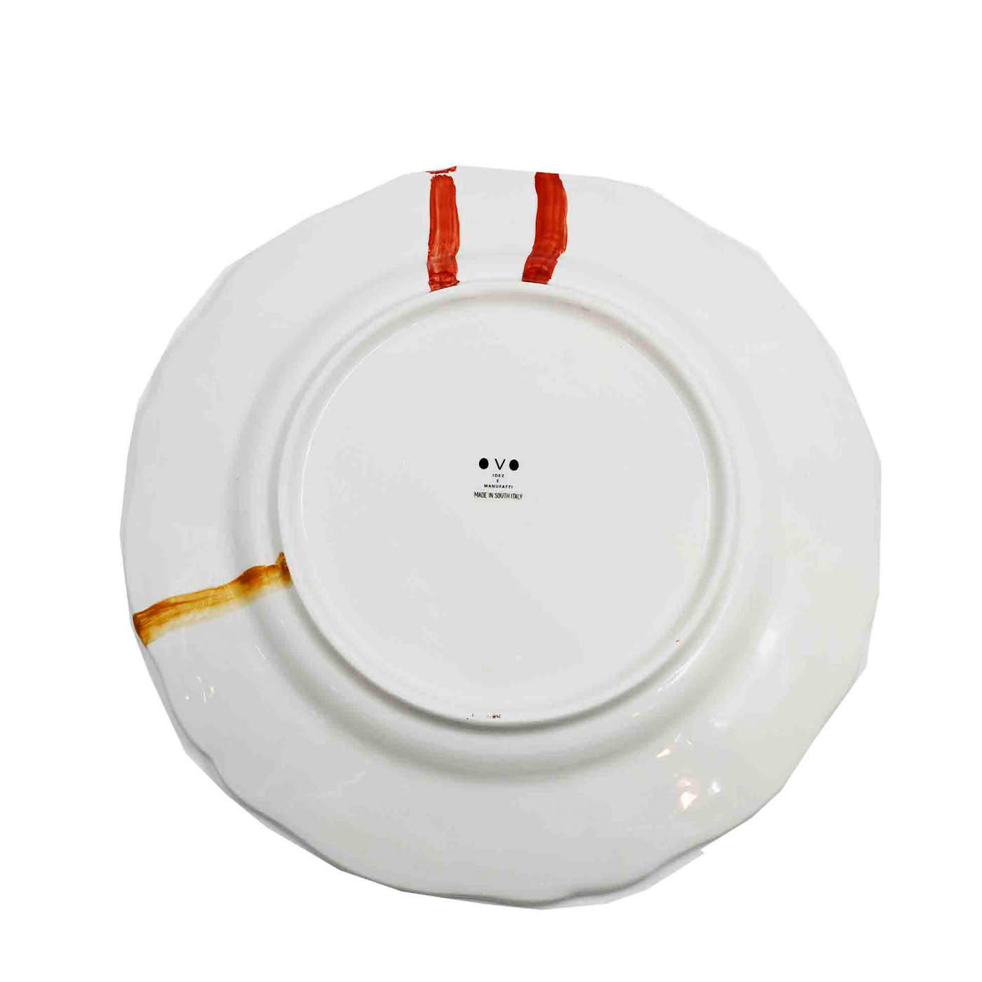 Prato cerâmico artesanal