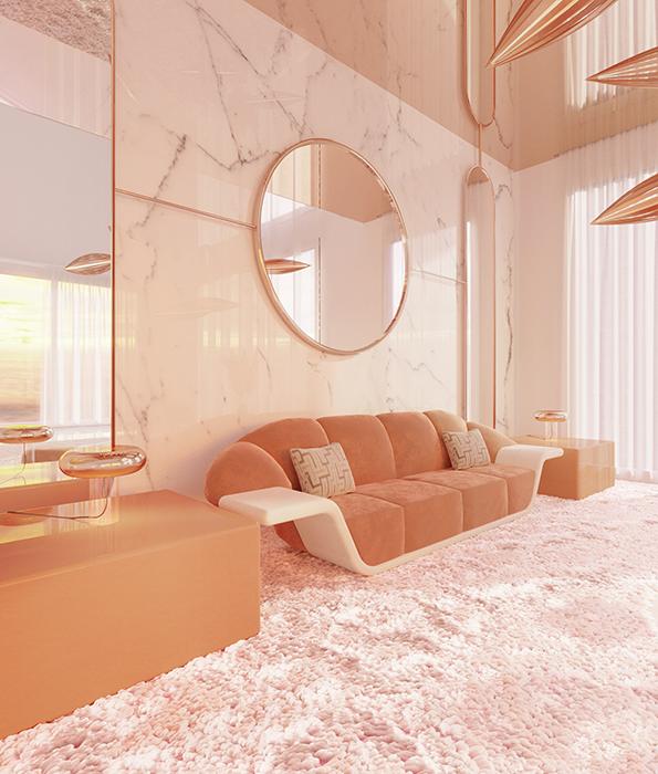 Sofá Preto Klaus - 1