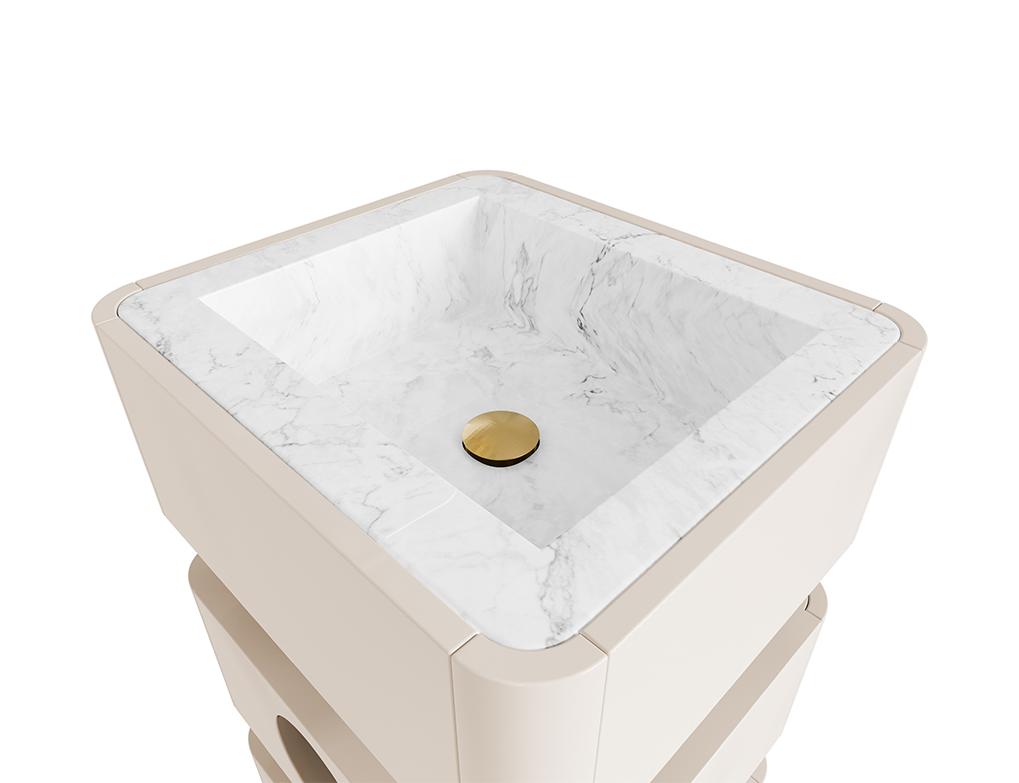 Lavatório de coluna Zen