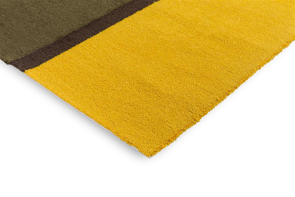 Tapete Exterior Festival Stripe Amarelo | Tamanho: 250 × 350 cm