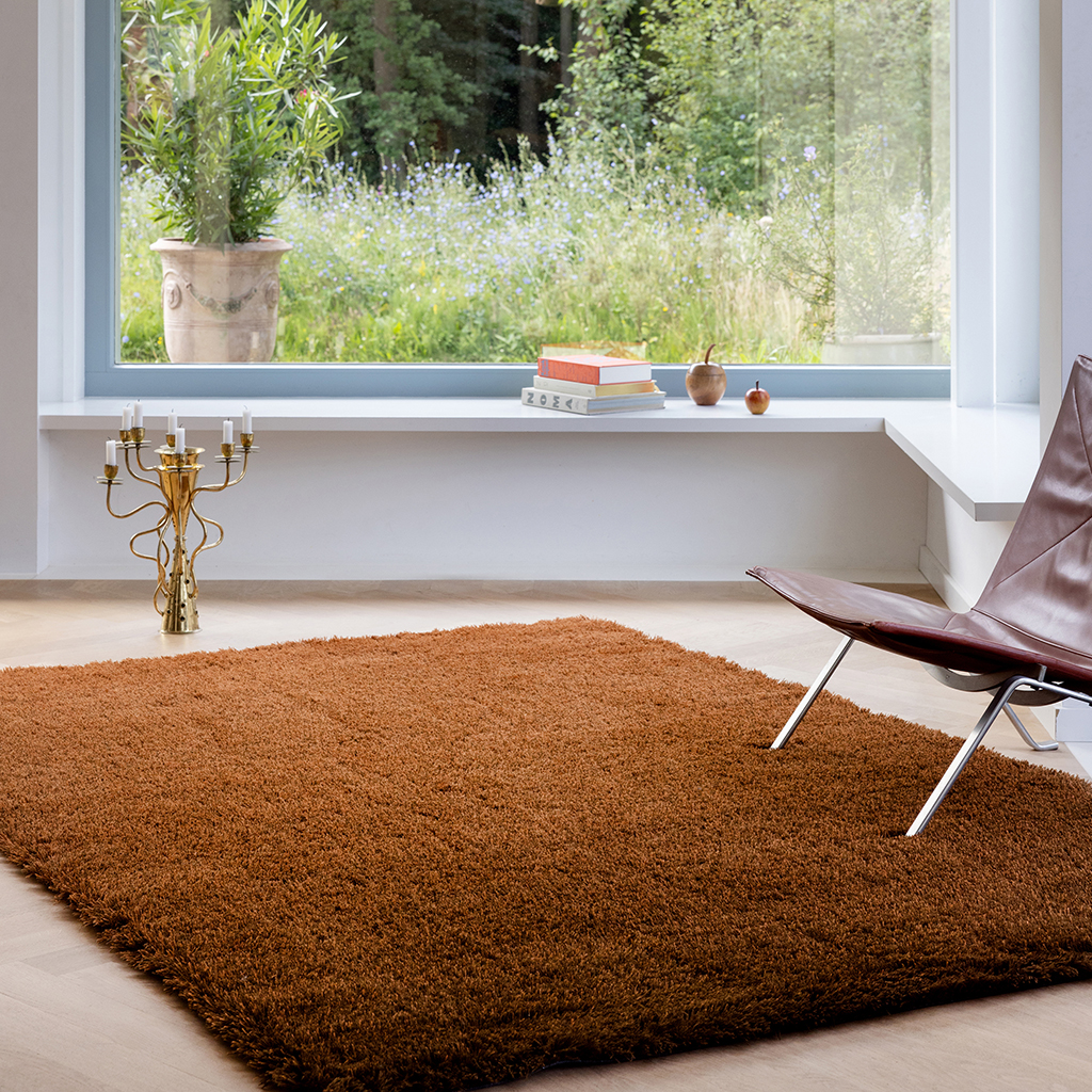 Tapete Shade High Umber/Tabaco | Tamanho: 170 × 240 cm