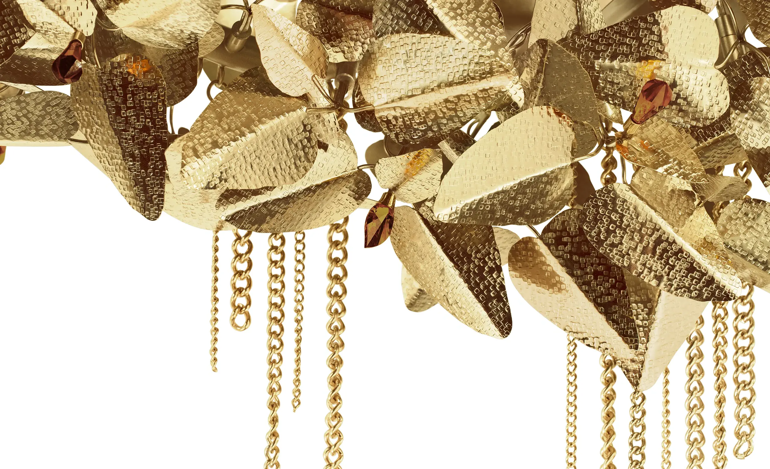 Candeeiro suspenso charme real