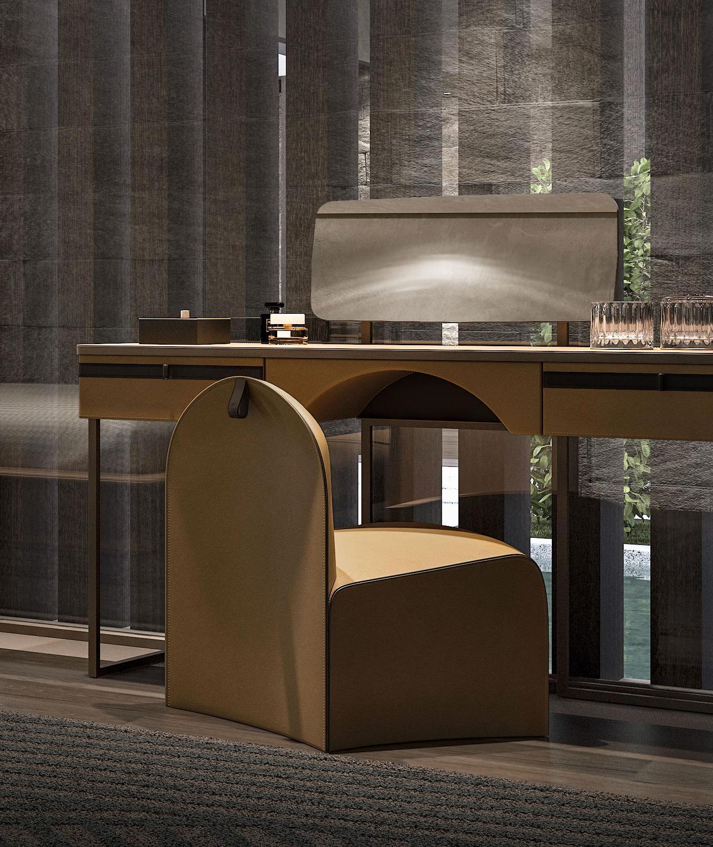 Toucador Starlight com Pufe