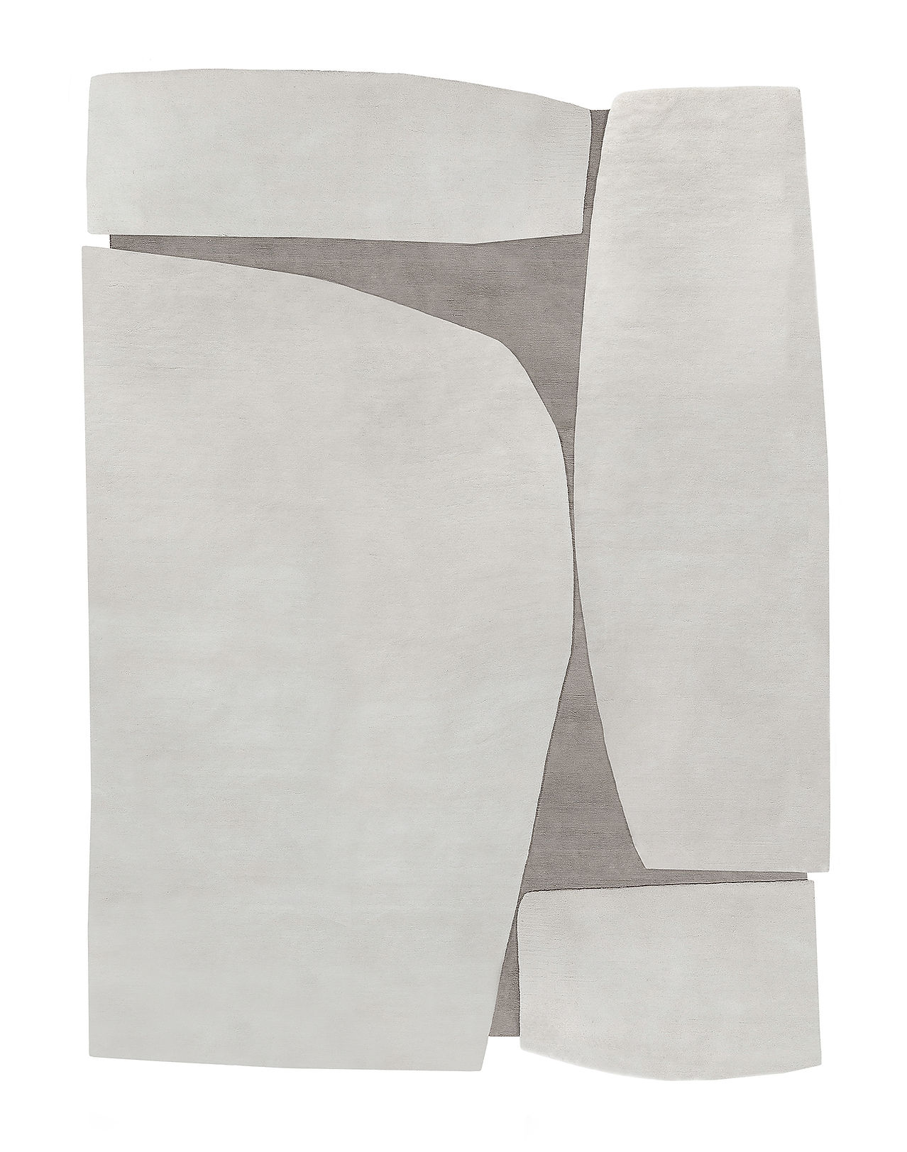 Tapete Modelado Cinzento | Tamanho: 220 × 300 cm