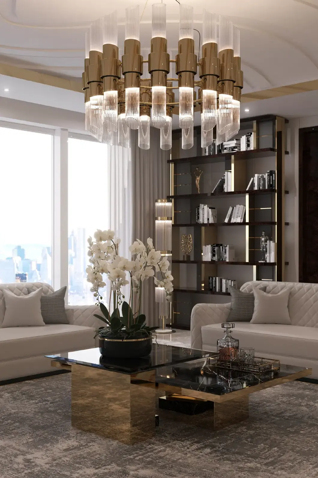 Candeeiro suspenso redondo Stellar - 3