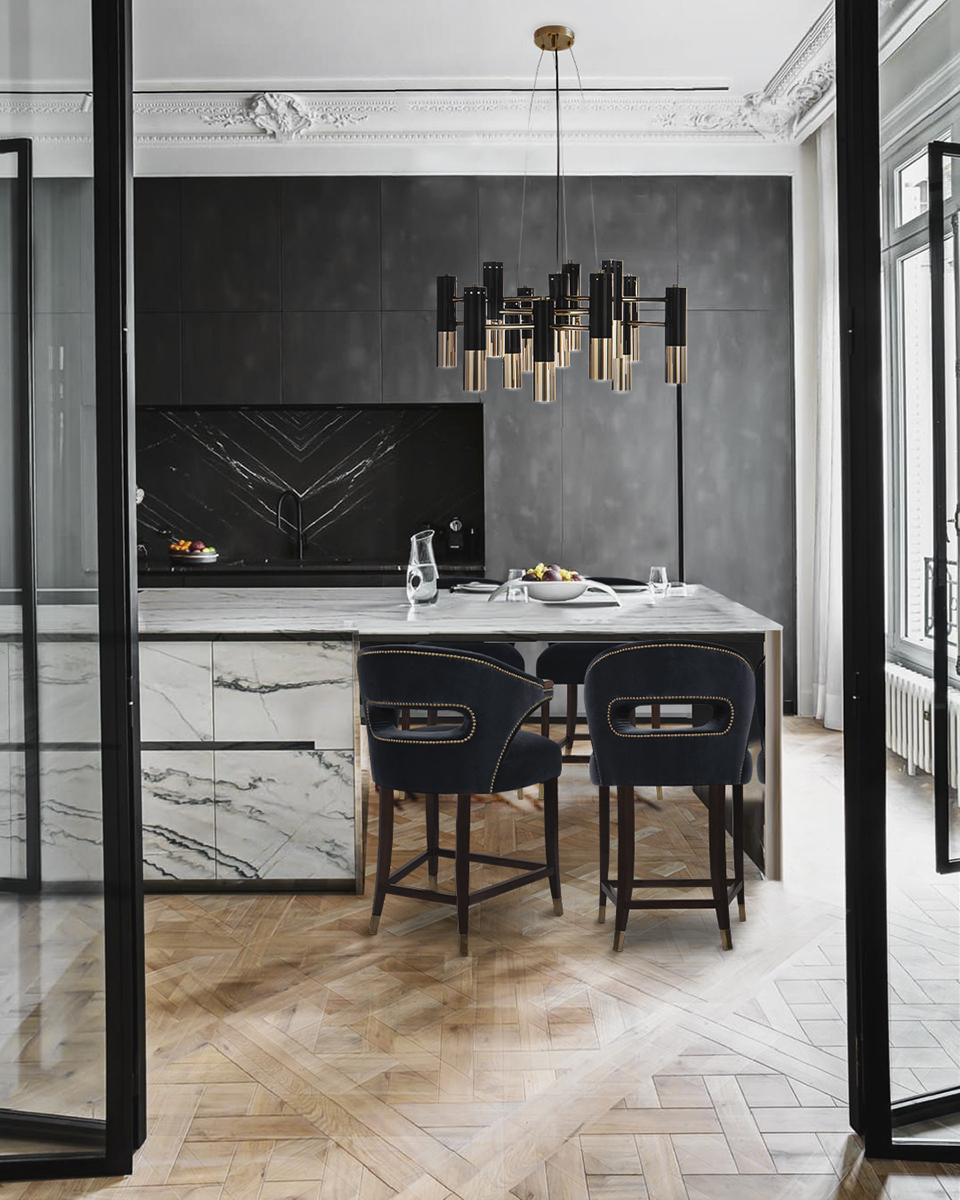 Candeeiro suspenso modernista - 6