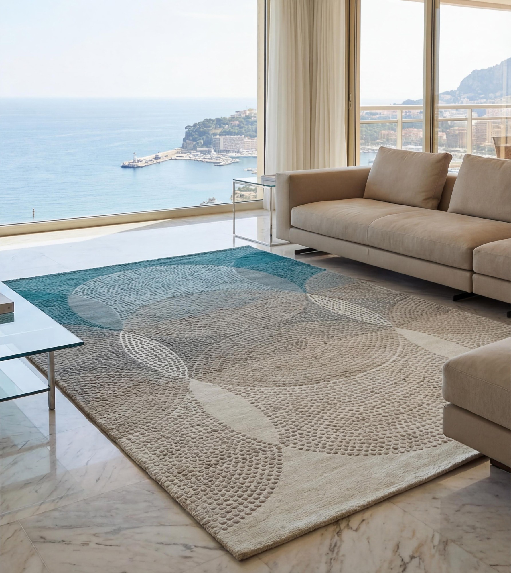 Tapete Layered Circles