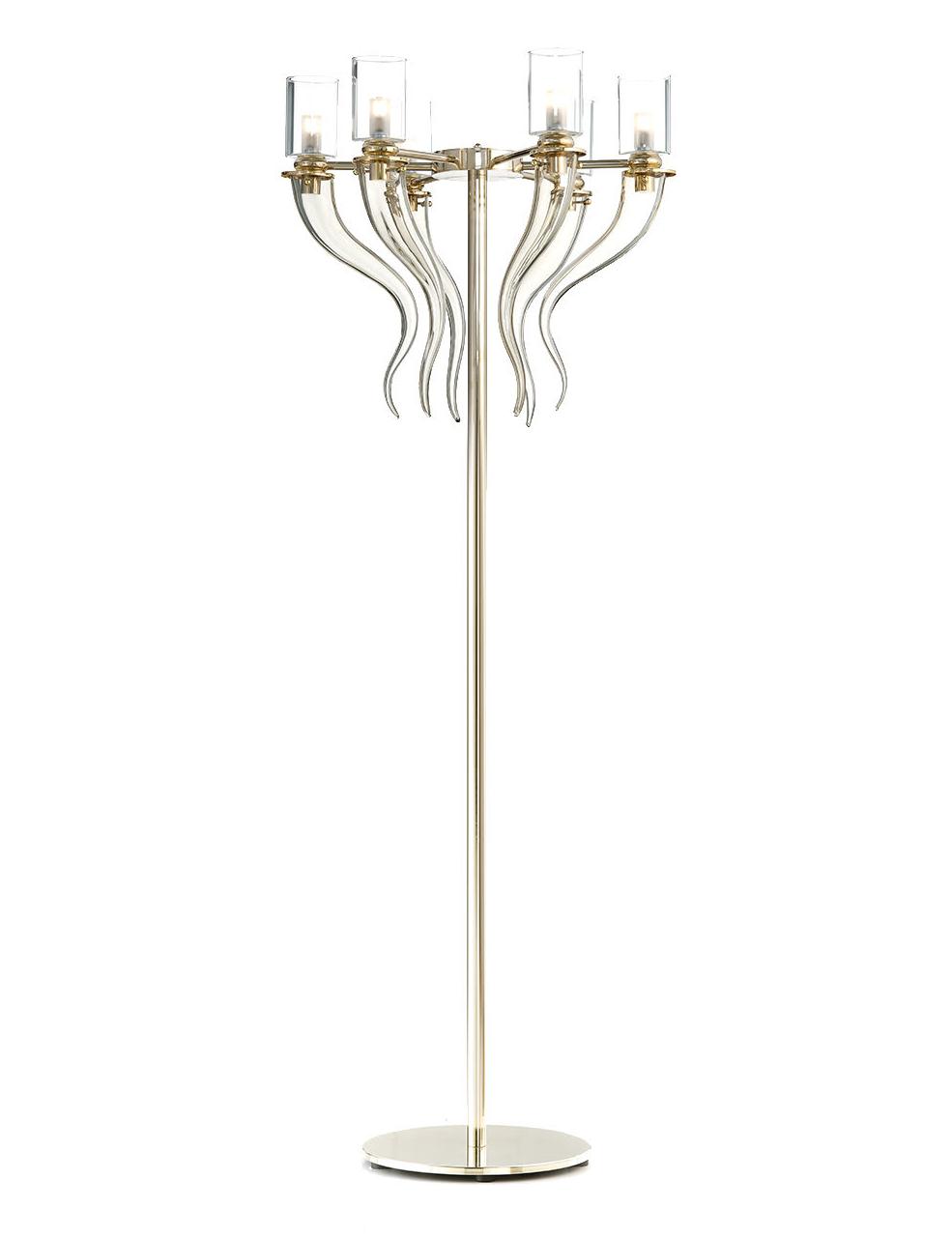 Candeeiro de Pé Murano Horn Mel