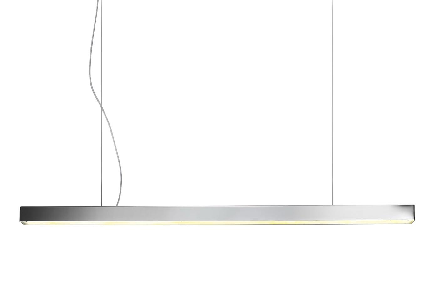 Suspensão Linear LED em Níquel Polido
