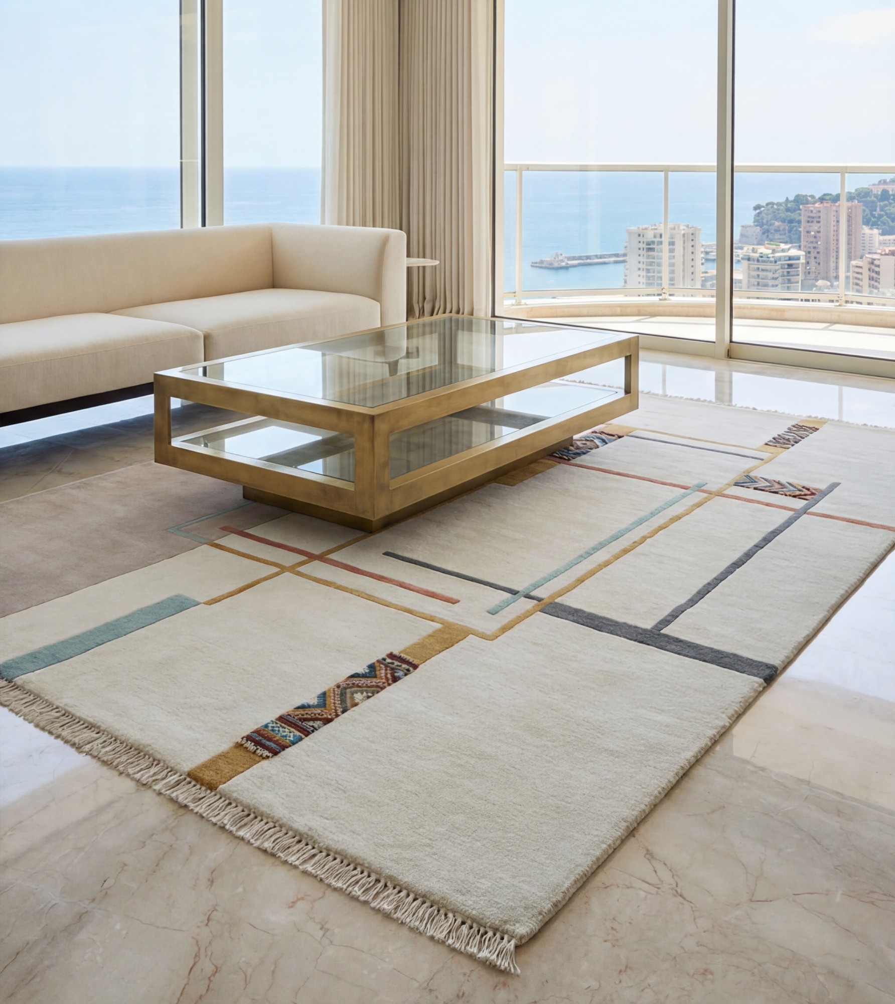 Tapete Linear Atlas Warm