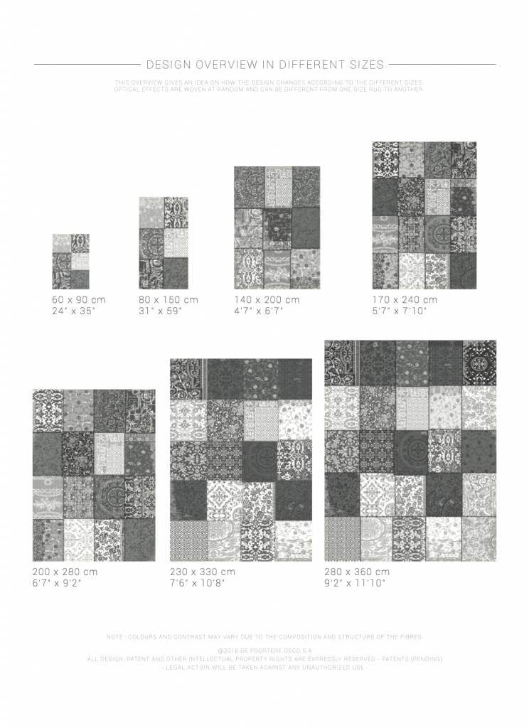 Tapete 8985 Antwerp Vermelho | Tamanho: 170 × 240 cm