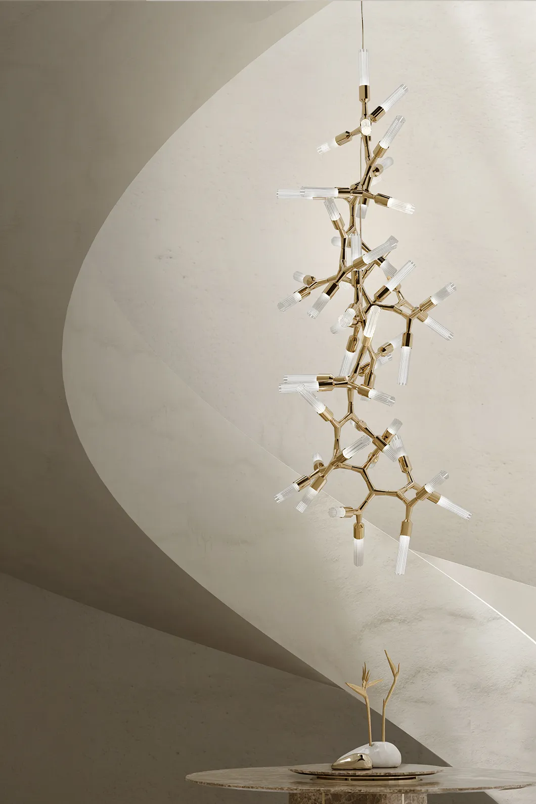 Lustre aresta cristal II - 2