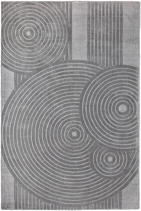 Tapete de Design Moderno Cinzento | Tamanho: 200 × 200 cm