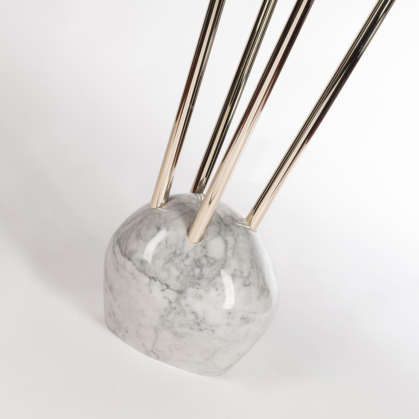 Cabide de Pé Tree Dourado