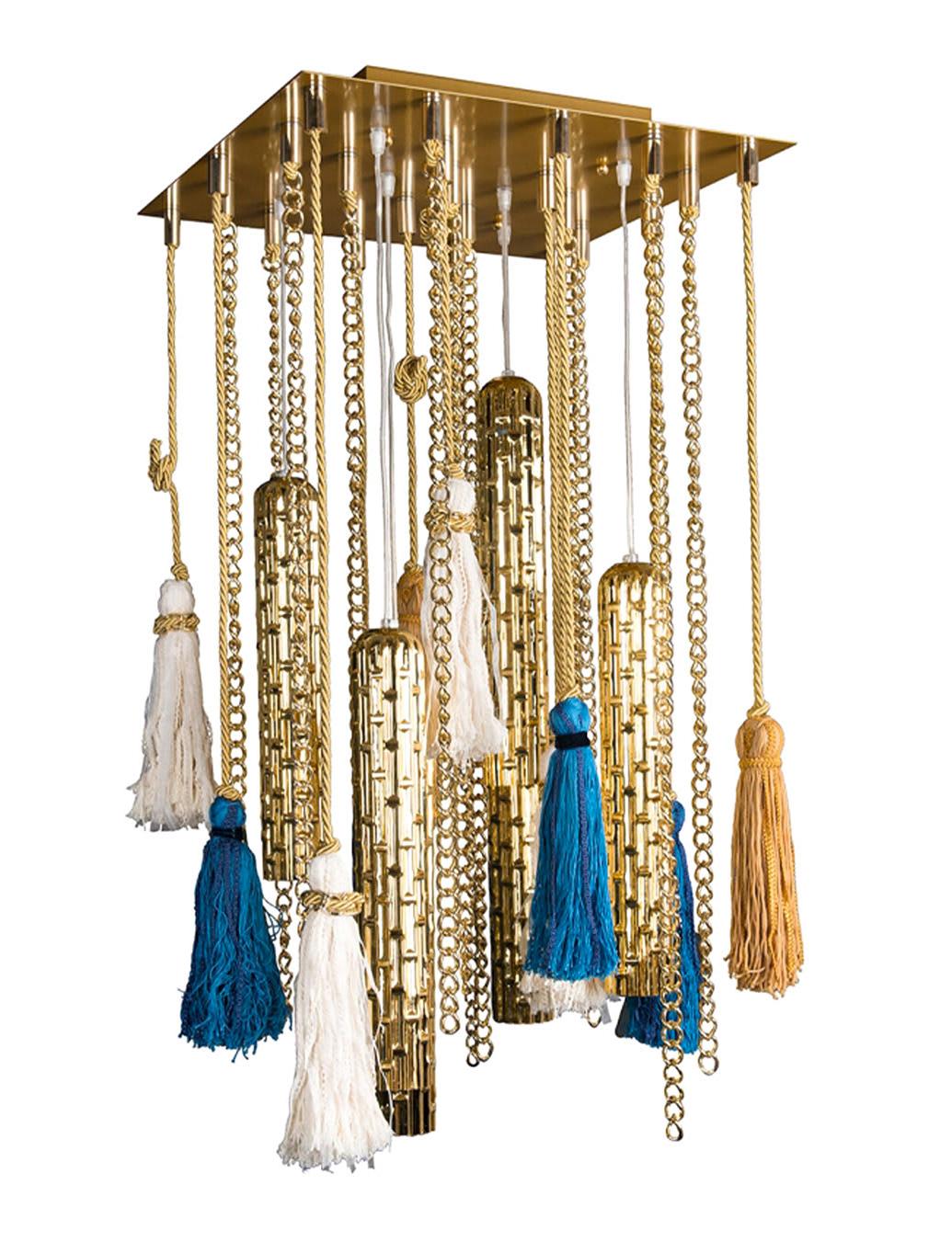 Lustre em Vidro de Murano Artesanal