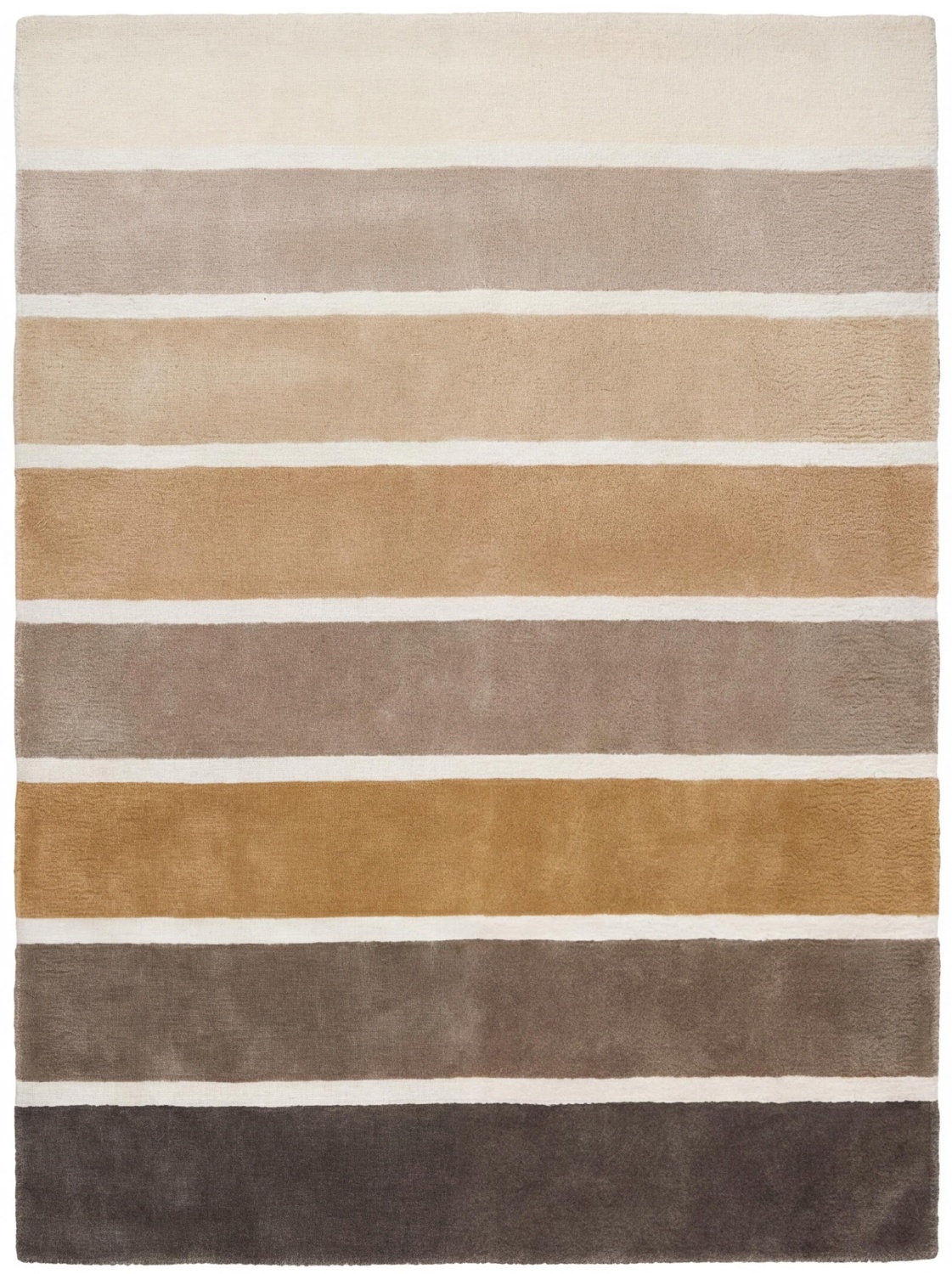Tapete Layered Stripes Brown