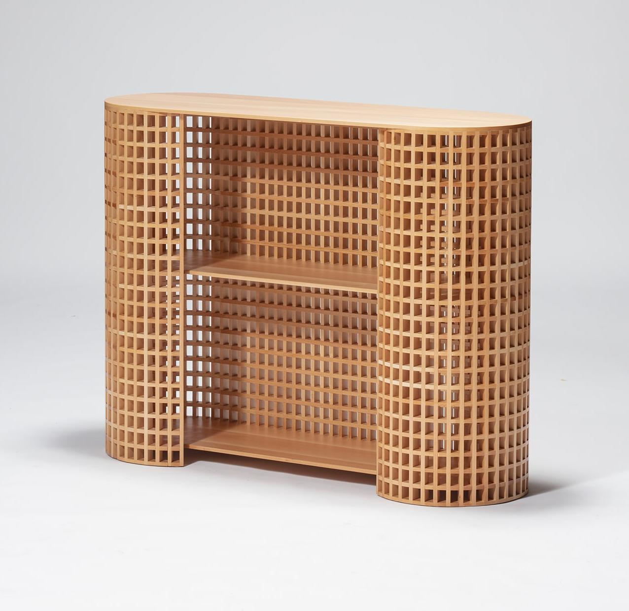 Armário madeira texturizada