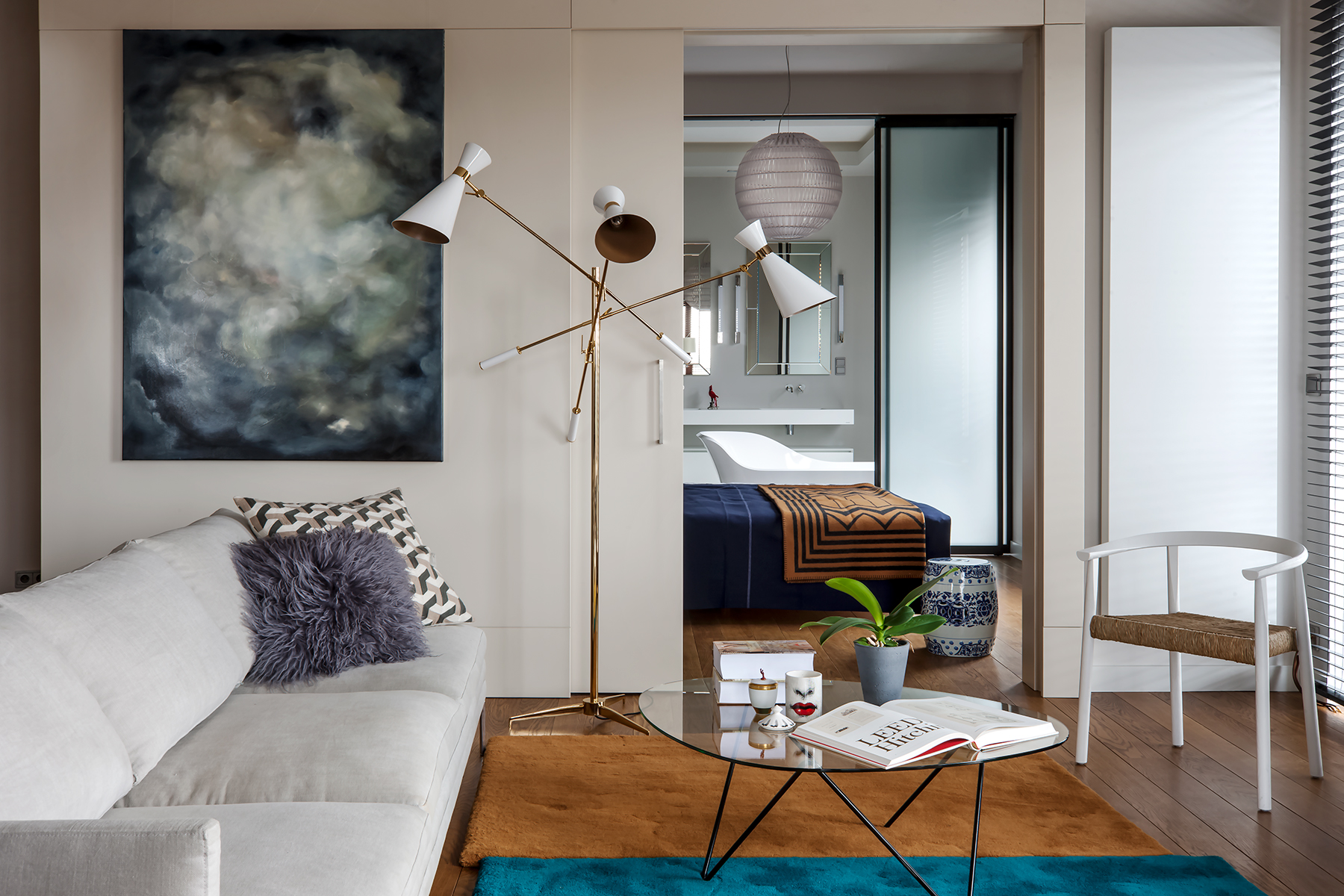 Candeeiro de pé explorador