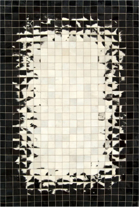 Tapete Pele de Vaca Mosaic col.9 | Tamanho: 120 × 180 cm