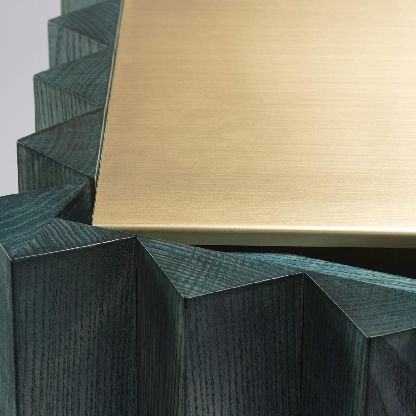 Aparador elegante verde