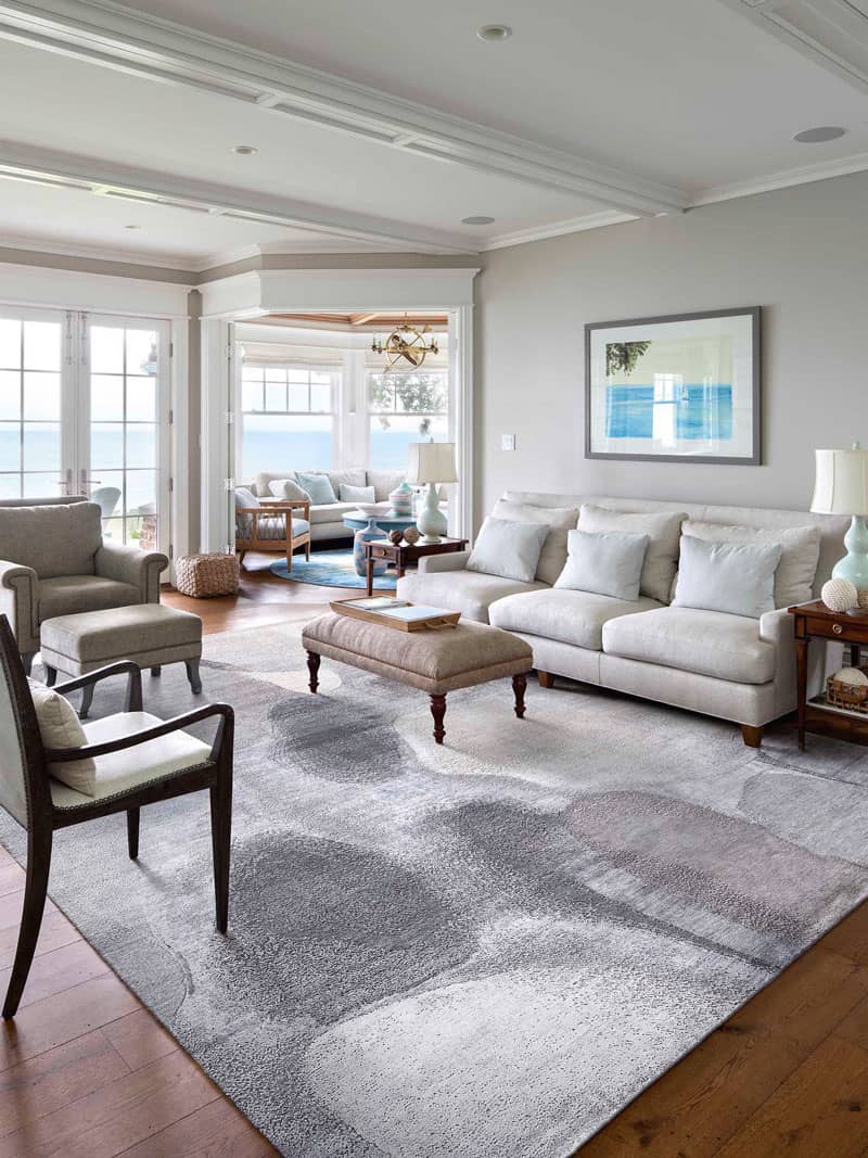 Tapete Frosty Feito à Mão Luxury