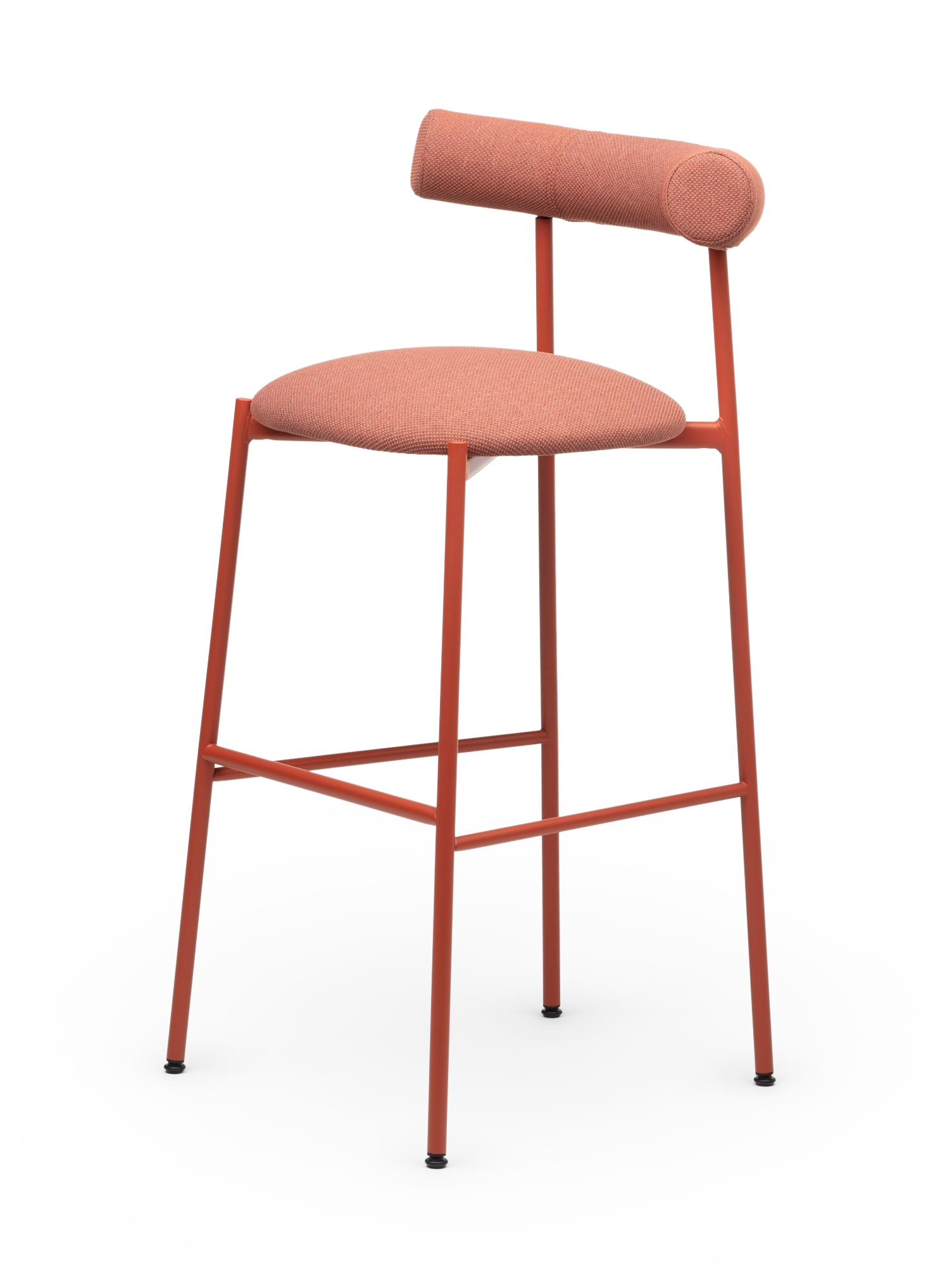 Banco de Bar Pampa SG-80 Vermelho