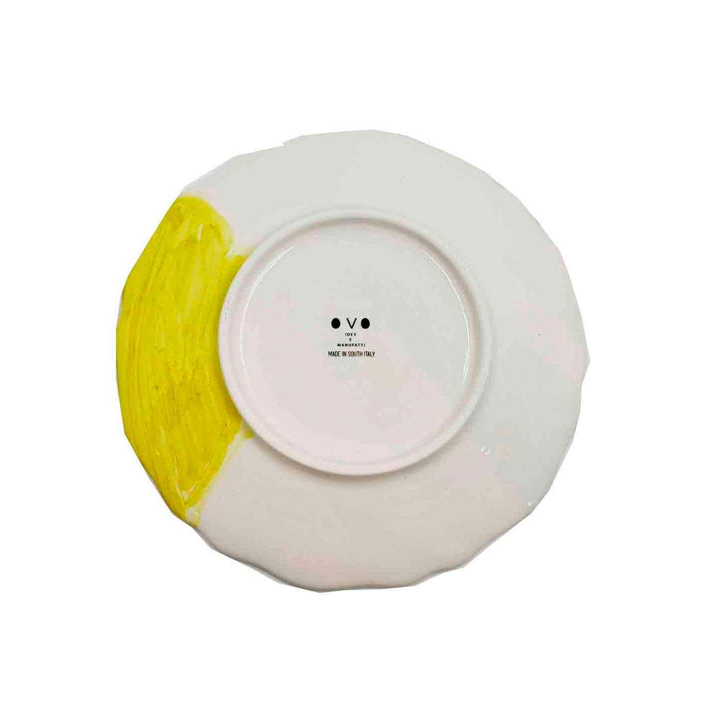 Prato cerâmico artesanal