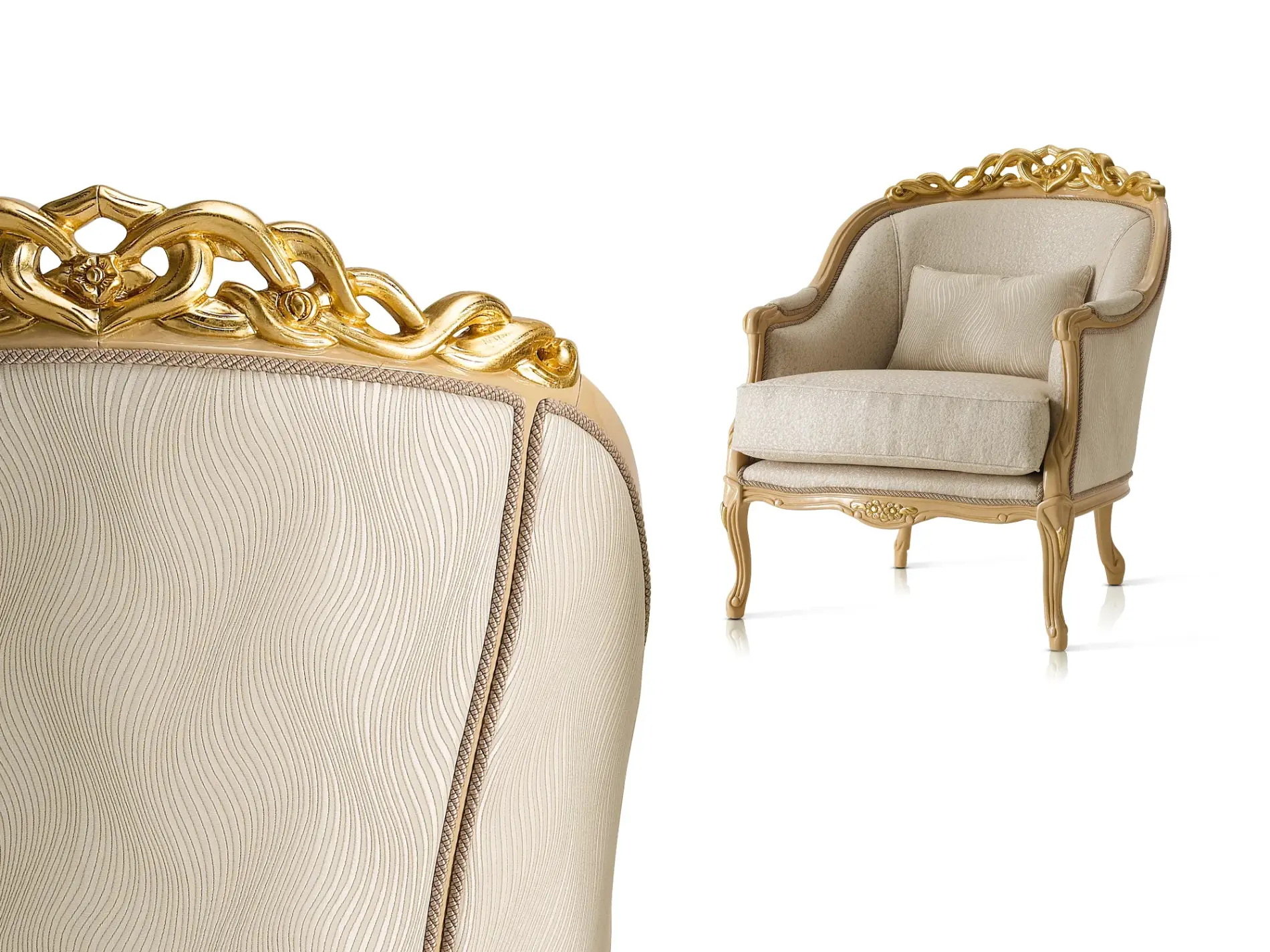 Cadeira de Luxo Harmony com Braços