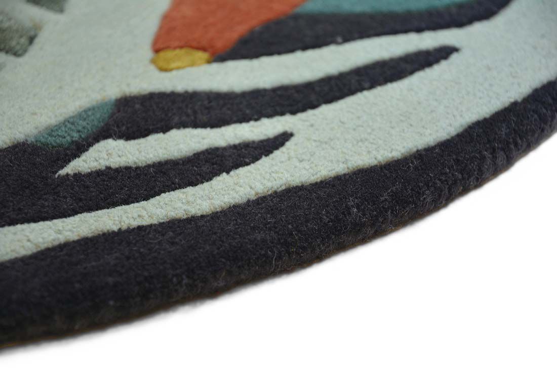 Tapete Redondo Círculo Zodiac Peixes