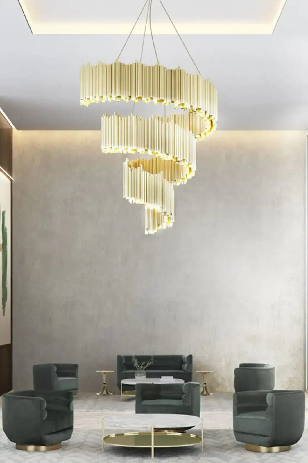 Lustre espiral Harmony