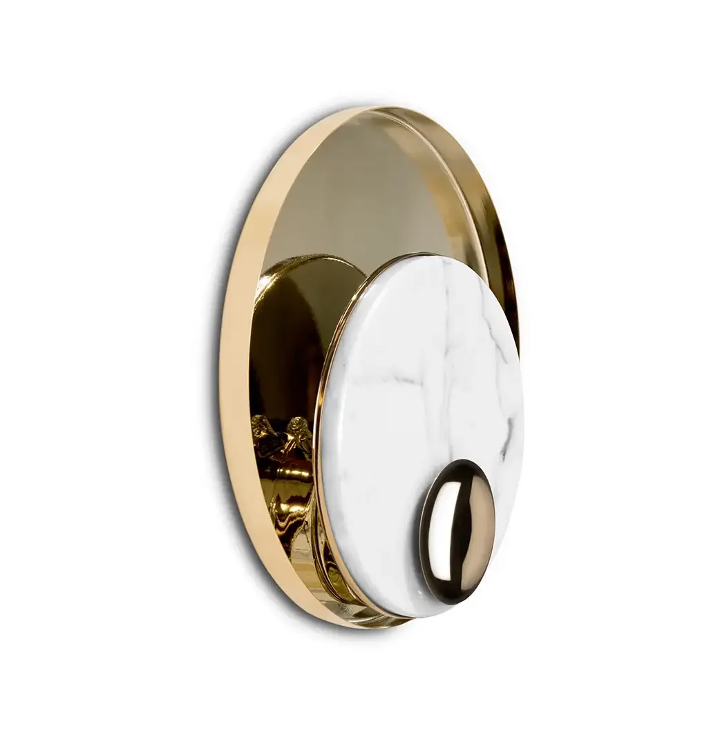 Candeeiro de parede branco Evolution