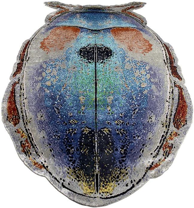 Tapete Scarab Anodado à Mão
