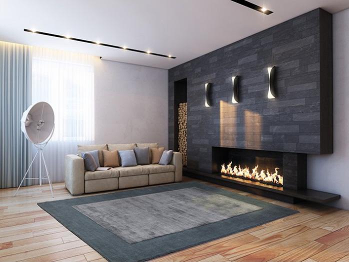 Tapete Border Azul Pó