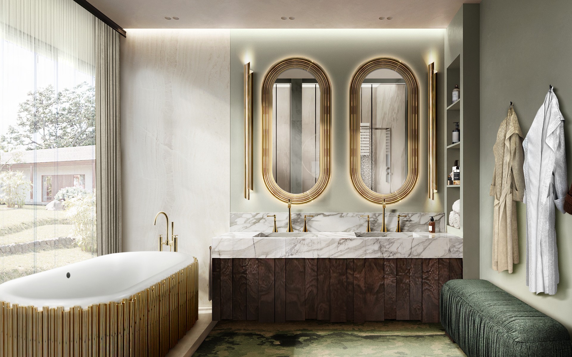 Móvel de casa de banho Geoglyph