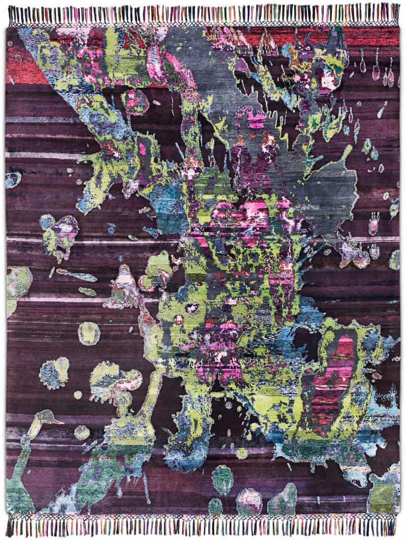 Tapete Eco Feito à Mão Luxury | Tamanho: 140 × 210 cm