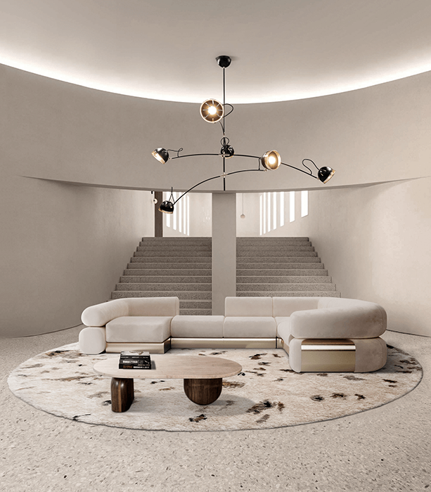 Mesa de Centro Comprida Phillipe - 7