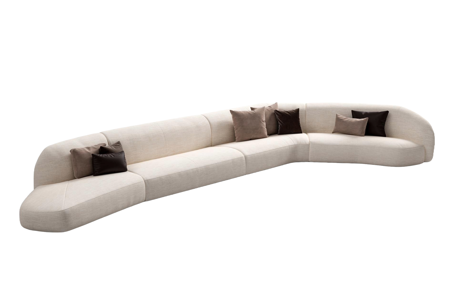 Sofá Modular com Pés Ocultos