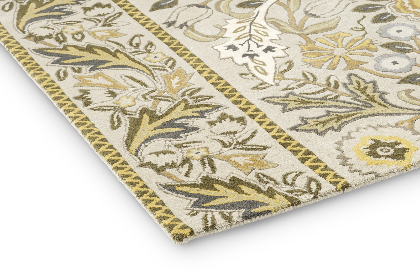 Tapete Wilhelmina Linho/Mostarda | Tamanho: 200 × 280 cm