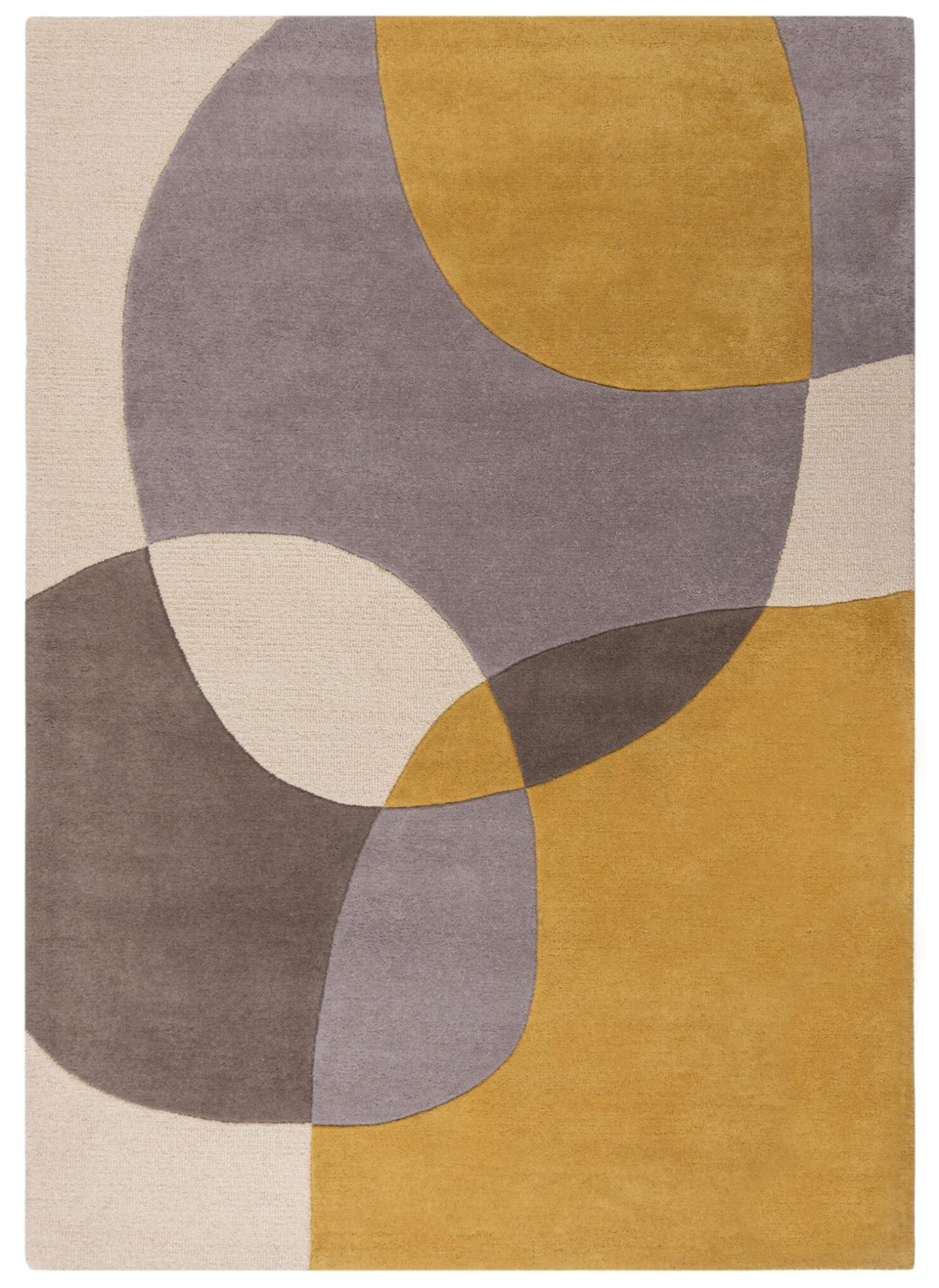 Tapete Abstrato Orgânico Ocre