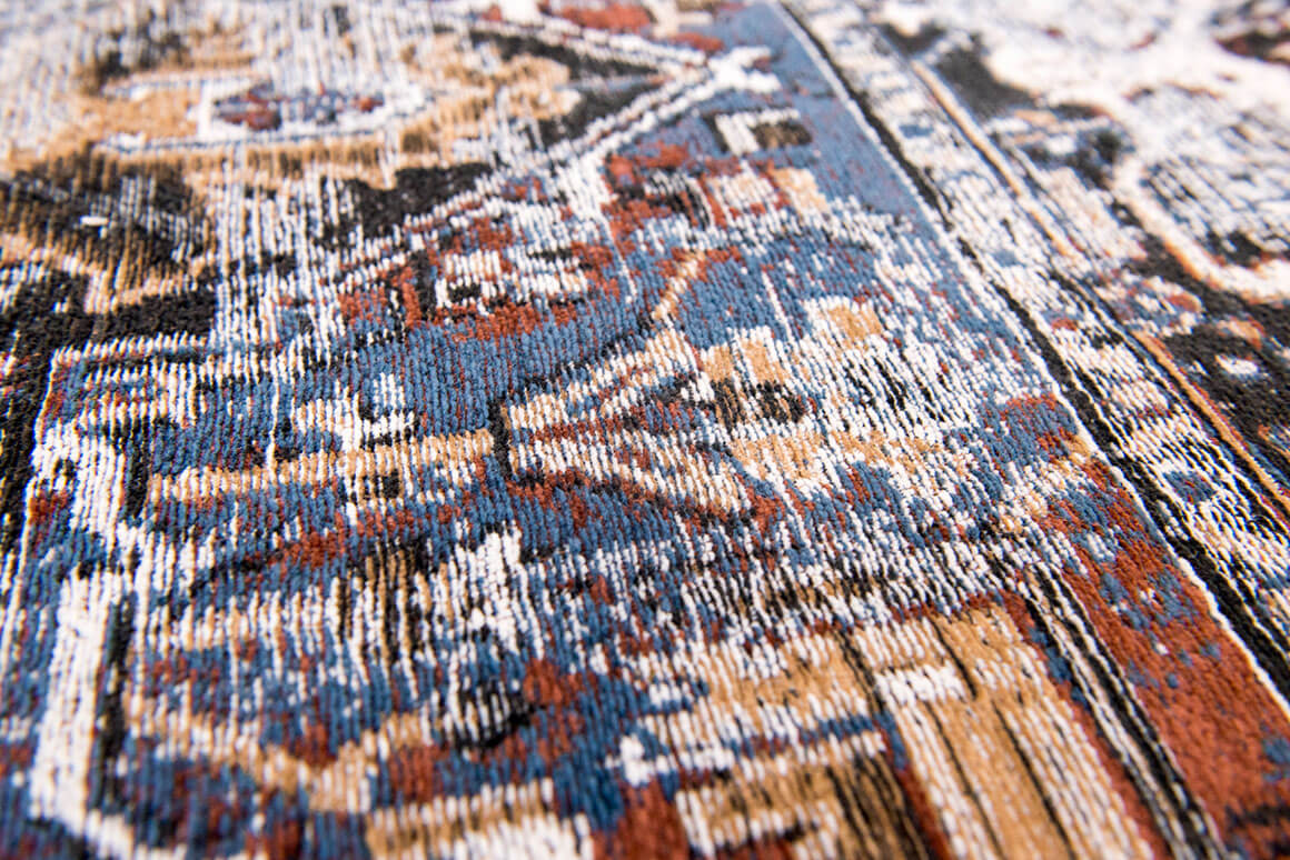 Tapete 8707 Divan Azul | Tamanho: 140 × 200 cm