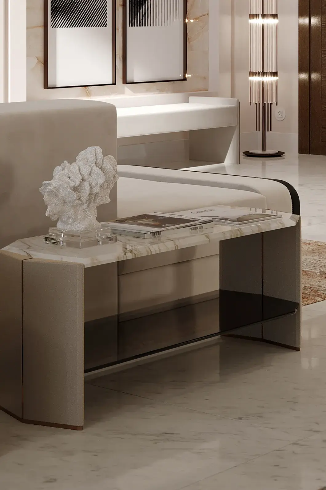 Mesa de Apoio Comprida Summit - 2