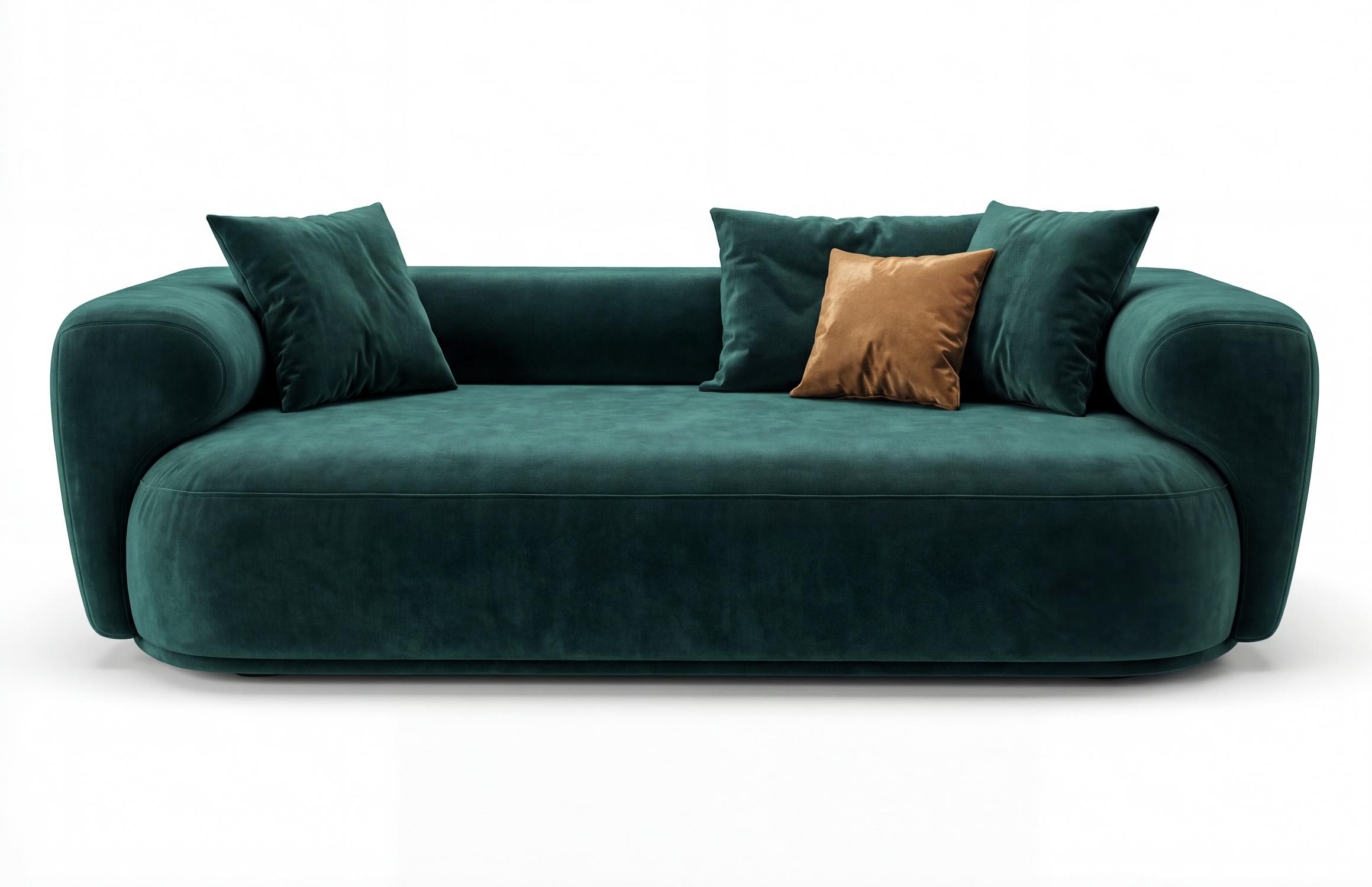Sofá Stone Verde-Petróleo