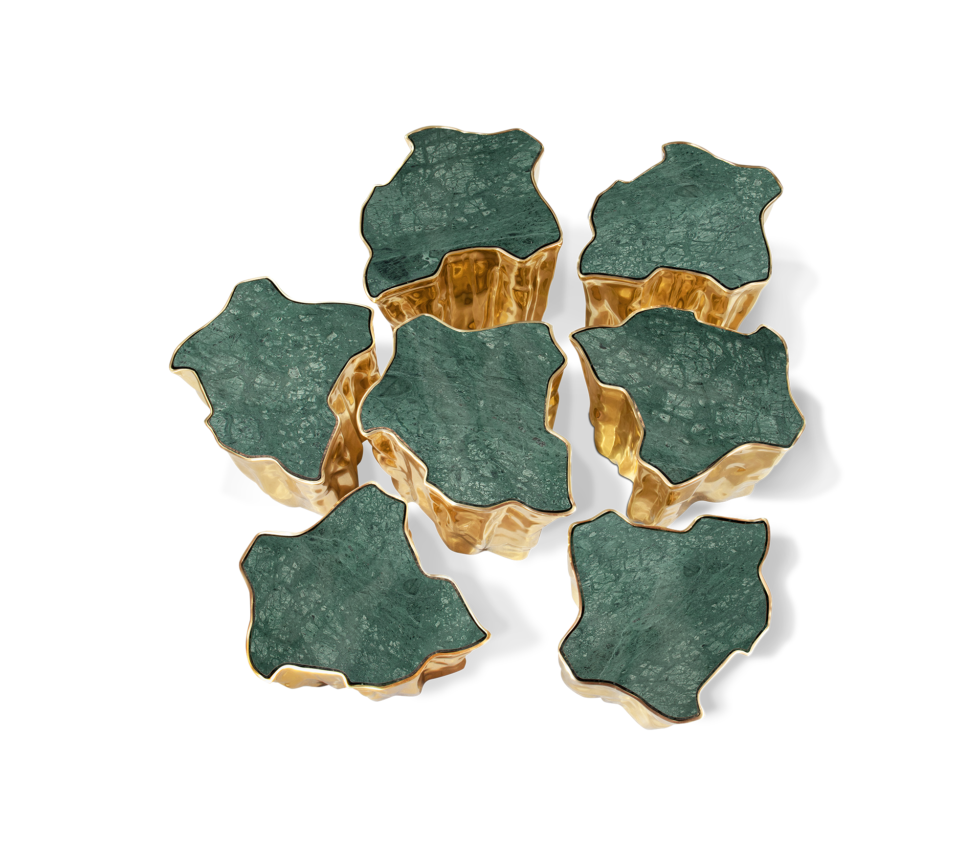 Mesa de Centro Esmeralda Série Paradise