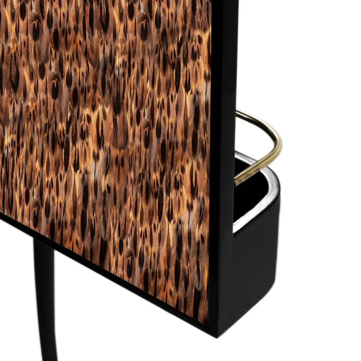 Armário bar pena dourada Allure