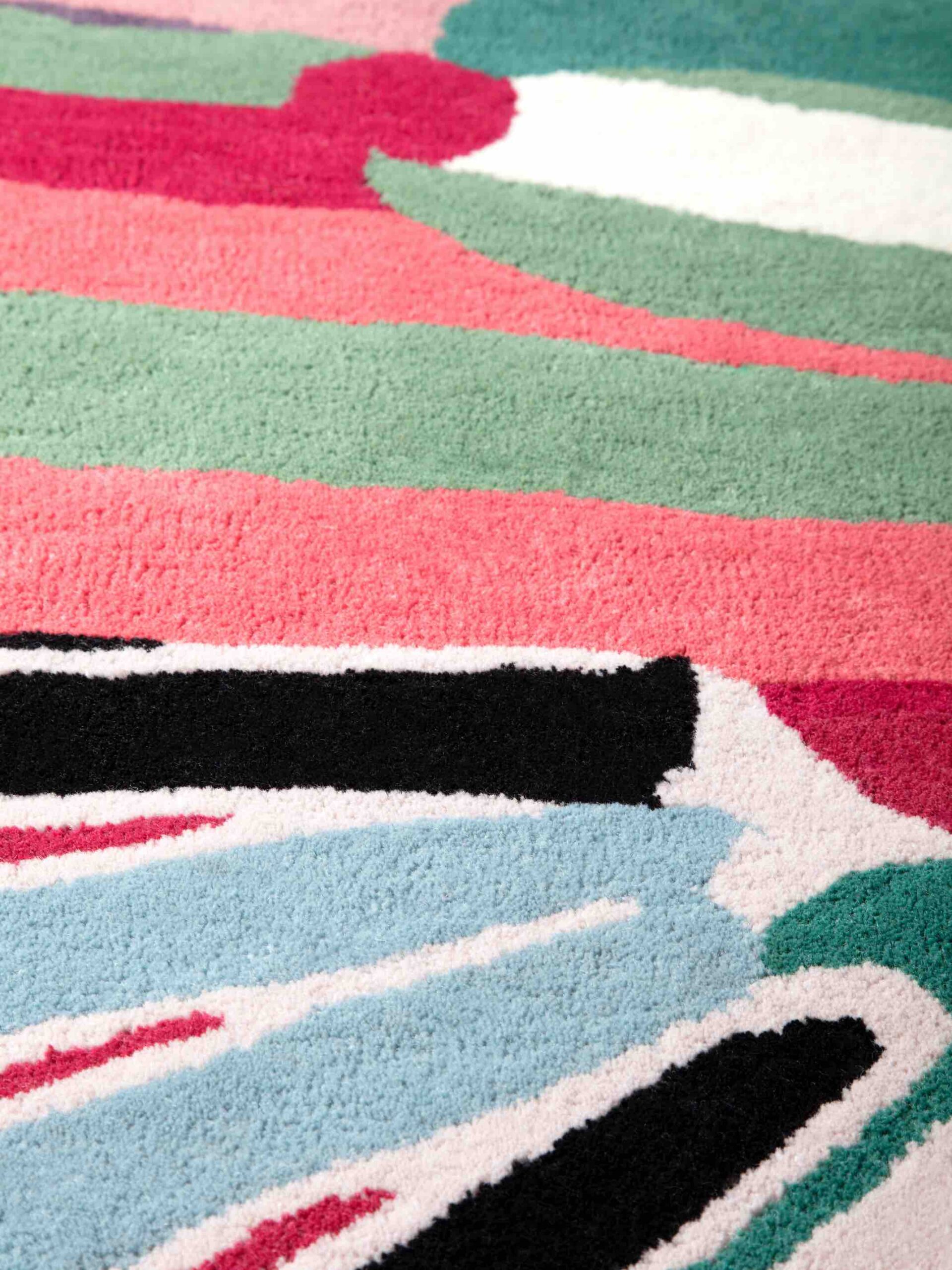 Tapete Tufty Designer Tecido à Mão | Tamanho: 228 × 370 cm Tapete Tufty Designer Tecido à Mão | Tamanho: 228 × 370 cm