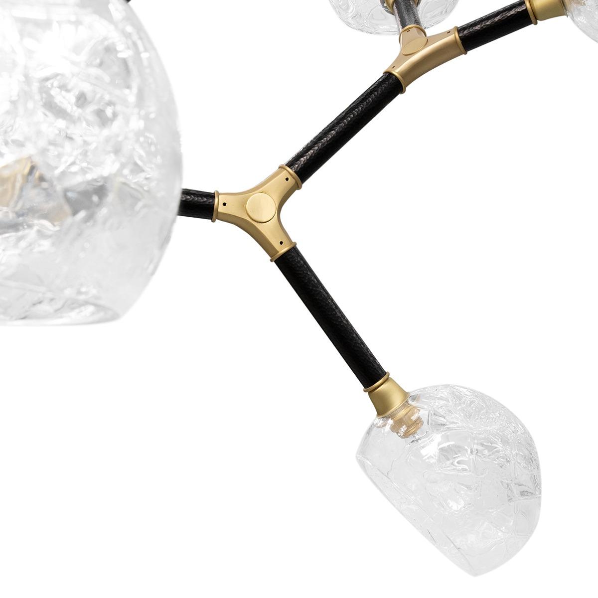 Candeeiro suspenso grande irregular multi-sombra