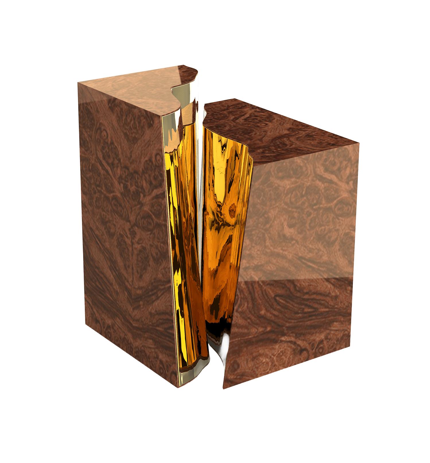 Mesa de Apoio Nogueira Fissure