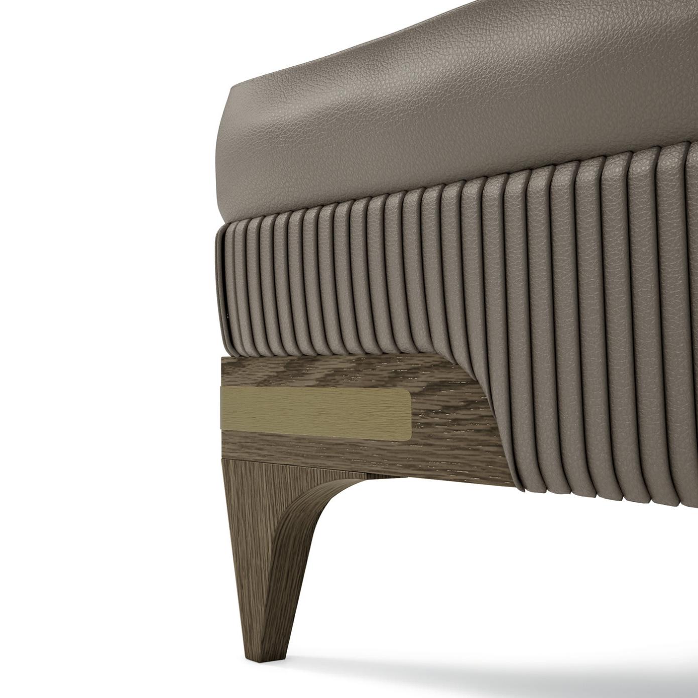 Pufe de Luxo em Pele