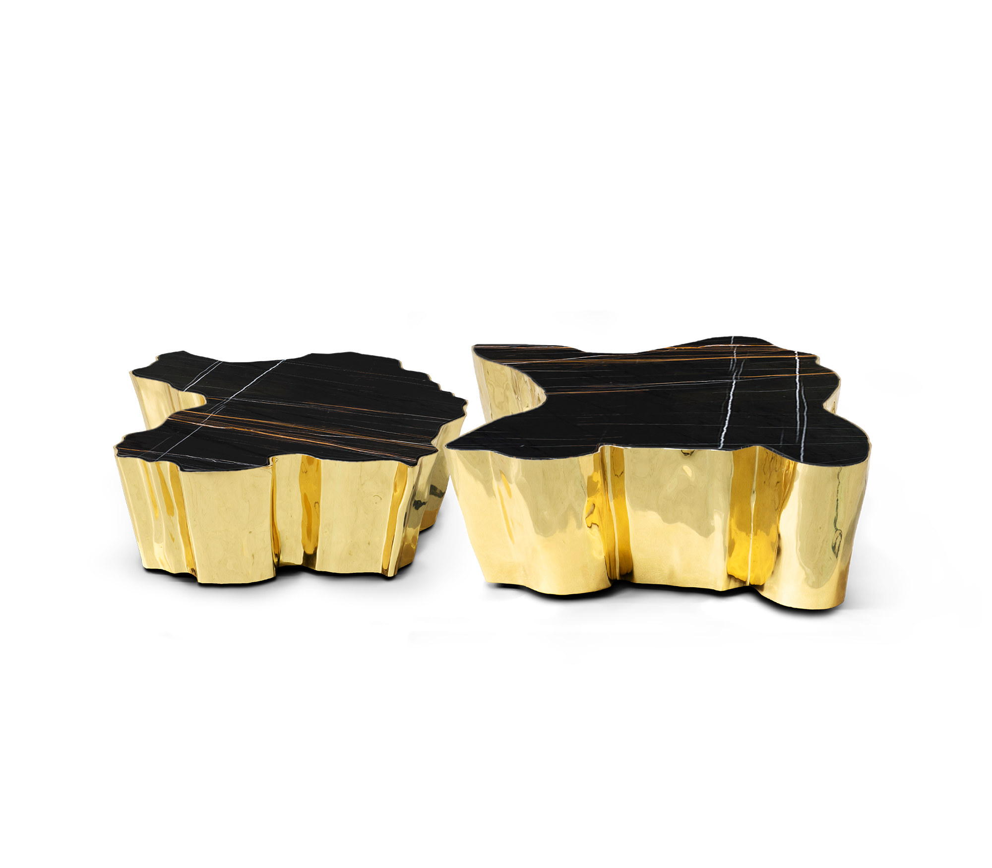 Mesa Mármore Nero Paradise | Dimensões: L 138 × P 95 × A 36 cm